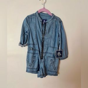 Never Worn with tags! Denim Romper 3T